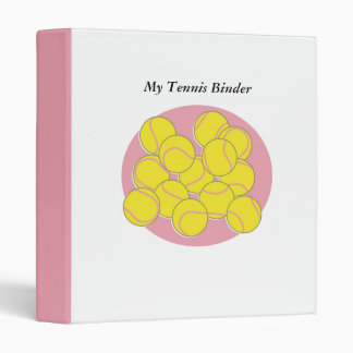 Tennis Balls, My Tennis Binder