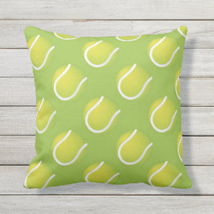 Tennis Balls Outdoor Pillow