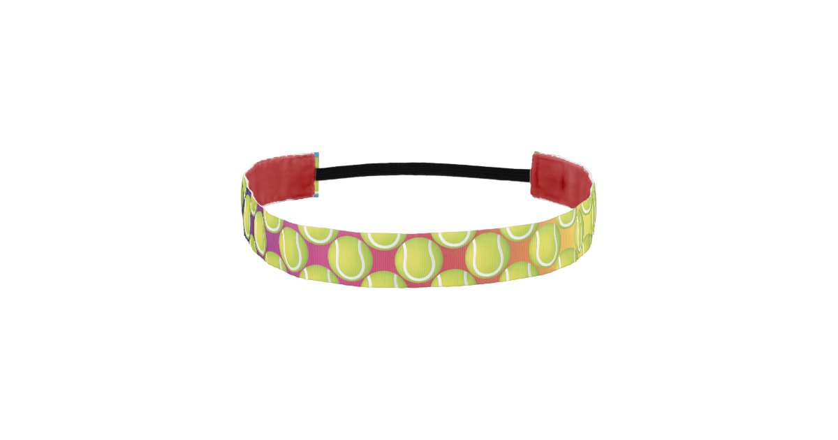 Tennis Balls Pattern Athletic Headband Zazzle