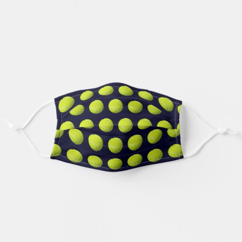 Tennis Balls Personal Protective Equipment Adult Cloth Face Mask