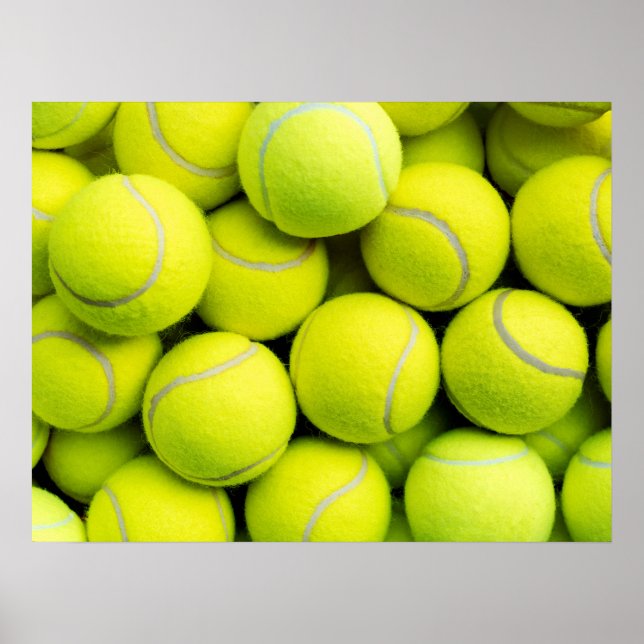 Tennis Balls Poster (Front)