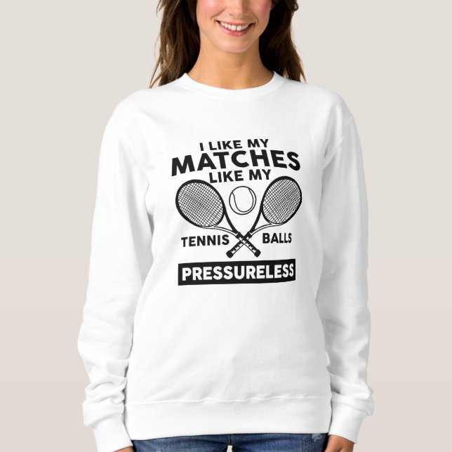 Tennis Balls Pressureless Sweatshirt (Front)