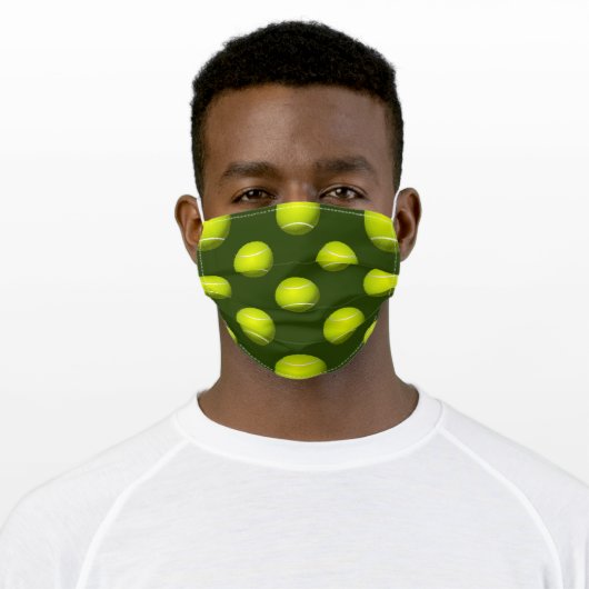 Tennis Balls Sports Face Mask (Worn)