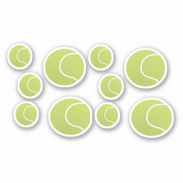 Tennis balls sticker (Front)