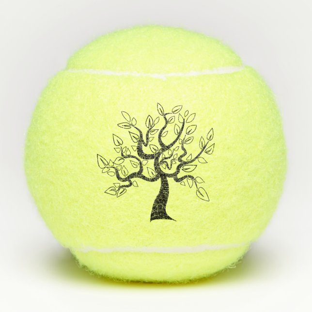 Tennis Balls with Tree (Front)