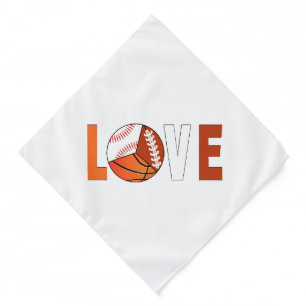 Tennis Basketball Baseball Football Lover Bandana