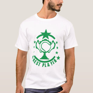 tennis best player trophy coupe sport trophee T-Shirt