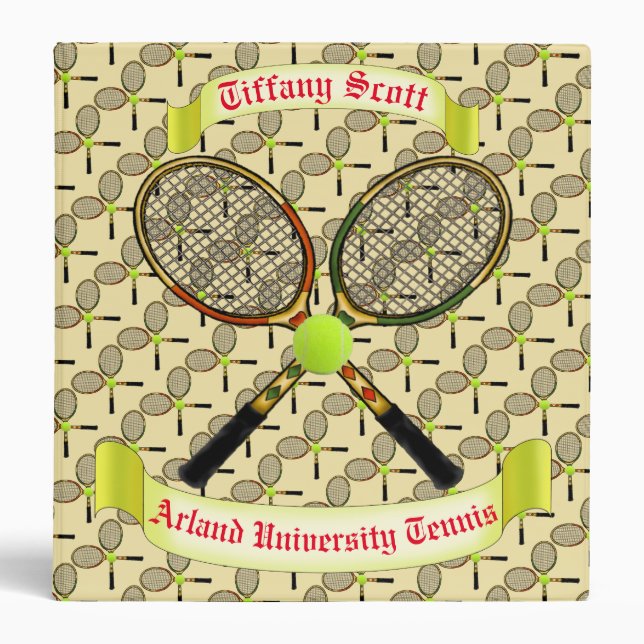 Tennis Binder (Front)
