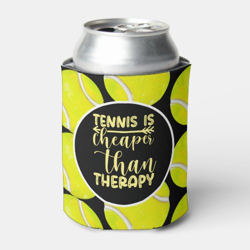 Tennis Birthday for Tennis Players Can Cooler