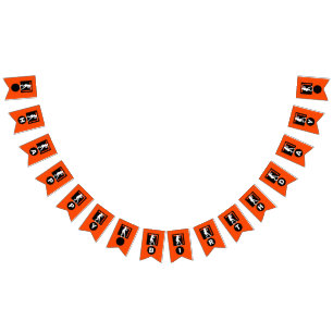 Tennis Birthday, Tennis Girl Player Bunting Flags