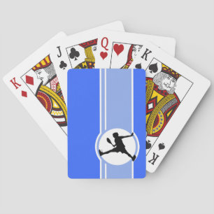 Tennis; Blue Poker Cards