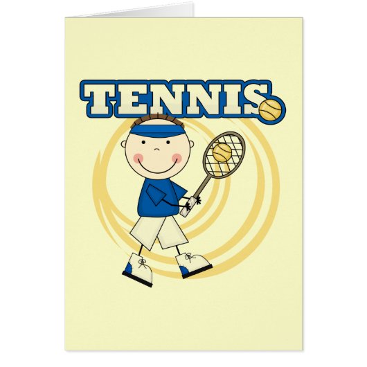 TENNIS - Brunette Boy Tshirts and Gifts (Front)