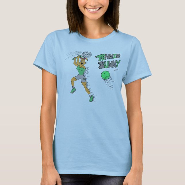 Tennis Bunny T-Shirt (Front)
