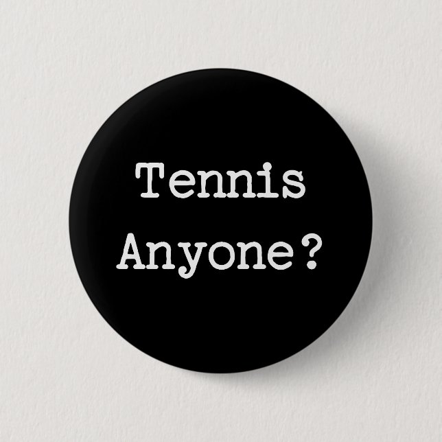 Tennis Button (Front)