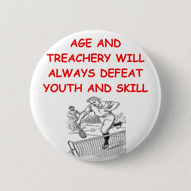 tennis button (Front)