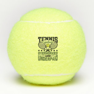 Tennis Captain Overworked and Underpaid Balls