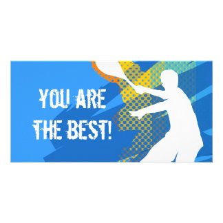 Tennis card: you are the best card