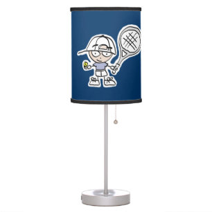 Tennis cartoon table lamp Kids room decor