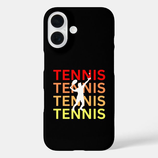Tennis Case-Mate iPhone Case (Back)