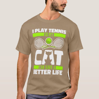 Tennis Cat friends T-Shirt