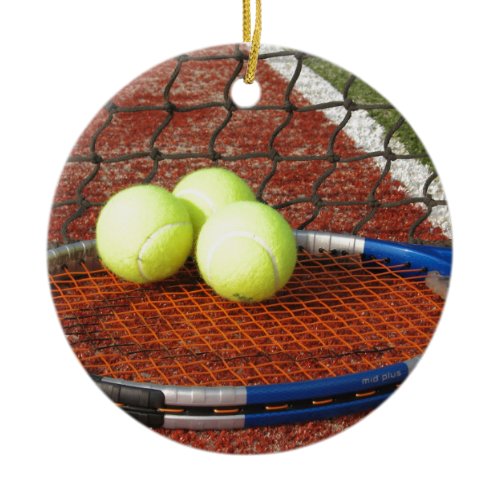 Tennis Ceramic Ornament