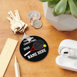 Tennis Champions League Final Keychain