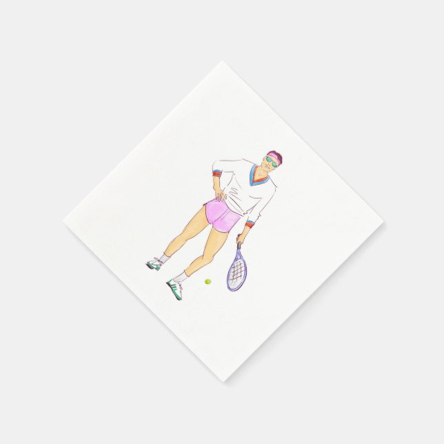 Tennis Chic Napkins (Corner)