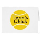 Tennis Chick (Front Horizontal)