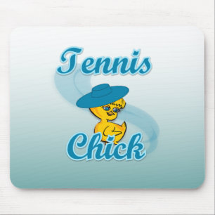 Tennis Chick #3 Mouse Pad