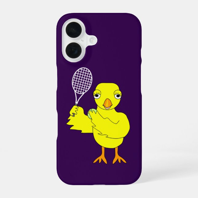 Tennis Chick Iphone Case (Back)