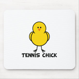 Tennis Chick Mouse Pad