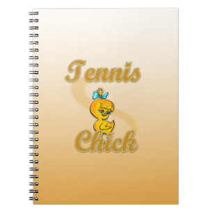 Tennis  Chick Notebook