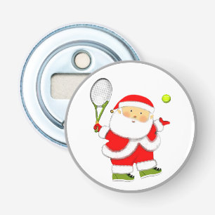 Tennis Christmas Holiday Bottle Opener