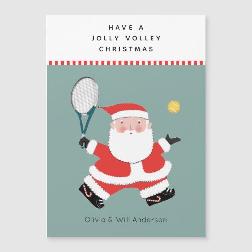 Tennis Christmas Holiday Cards