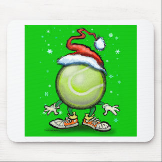 Tennis Christmas Mouse Pad