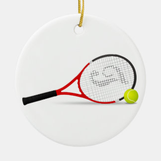 Tennis Christmas Ornament