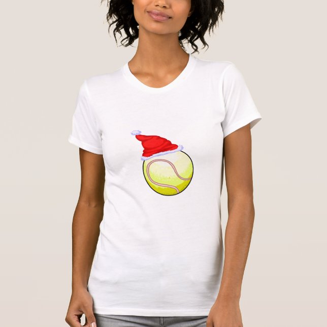 Tennis Christmas T-Shirt (Front)