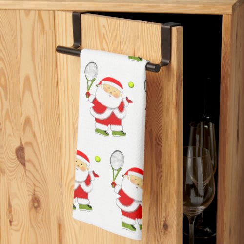 Tennis Christmas Towel