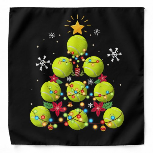 tennis christmas tree gifts bandana