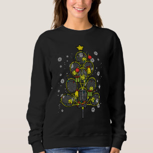 Tennis Christmas Tree Xmas Player Boys Girls Men W Sweatshirt