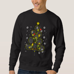 Tennis Christmas Tree Xmas Player Boys Girls Men W Sweatshirt