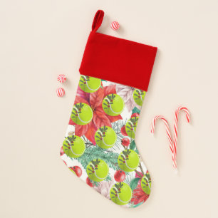 Tennis Christmas with tennis ball for Player     Stocking