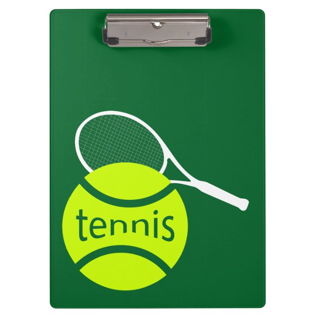 Tennis Clipboard (Front)