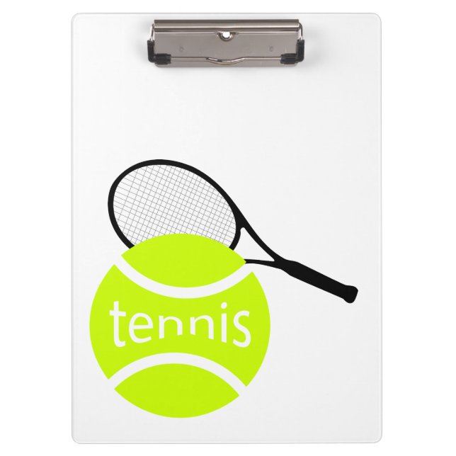 Tennis Clipboard (Front)