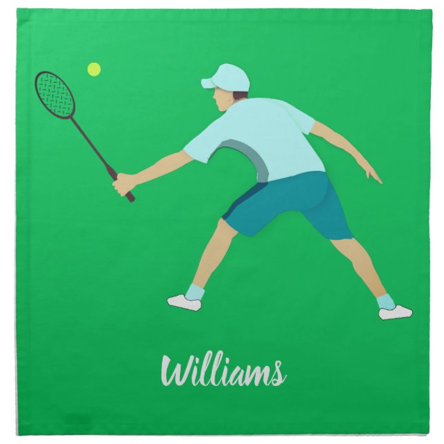 Tennis Cloth Napkin (Front)