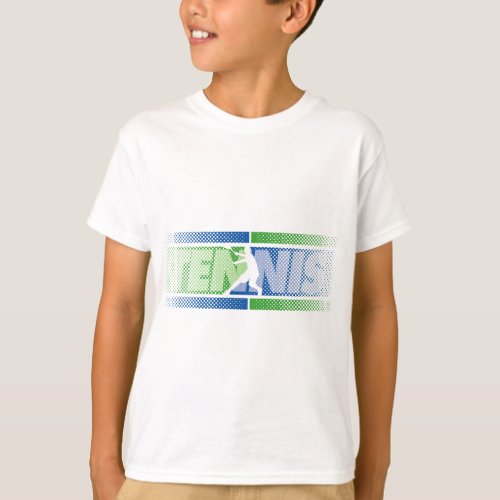 Tennis clothing for men women and kids T_Shirt