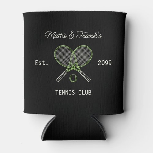Tennis Club Bar Can Cooler
