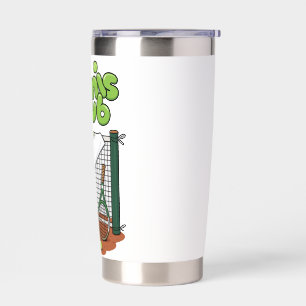 Tennis Club Classic Sports Graphic – Green Tennis Insulated Tumbler