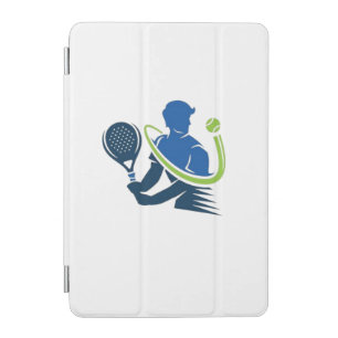 Tennis Club Logo - Dynamic Action, Sporty Style iPad Mini Cover