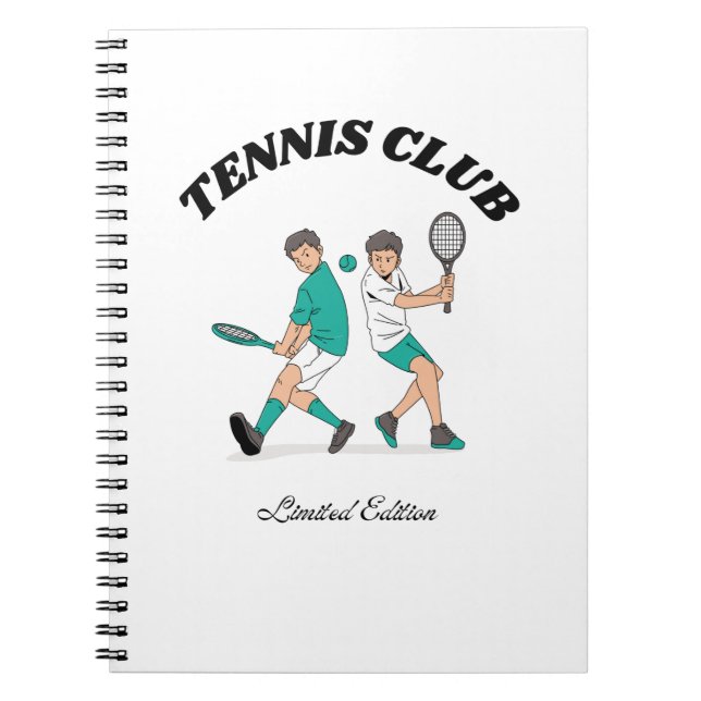 Tennis Club Notebook (Front)